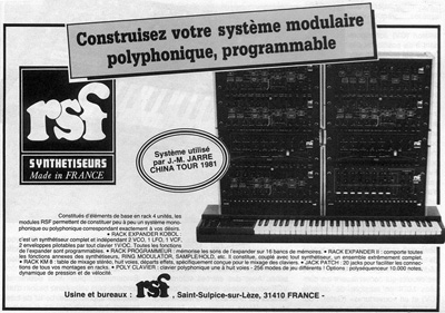 Pub synthe modulaire RSF
