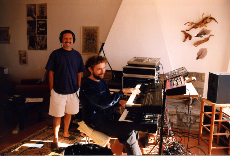 Enregistrement en Espagne - Jean-Philippe et Jean-Michel