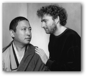 Lama Gyurme et Jean-Philippe