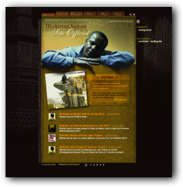 Site officiel de Mokhtar Samba